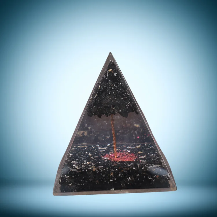 Pyrite Orgone Pyramid